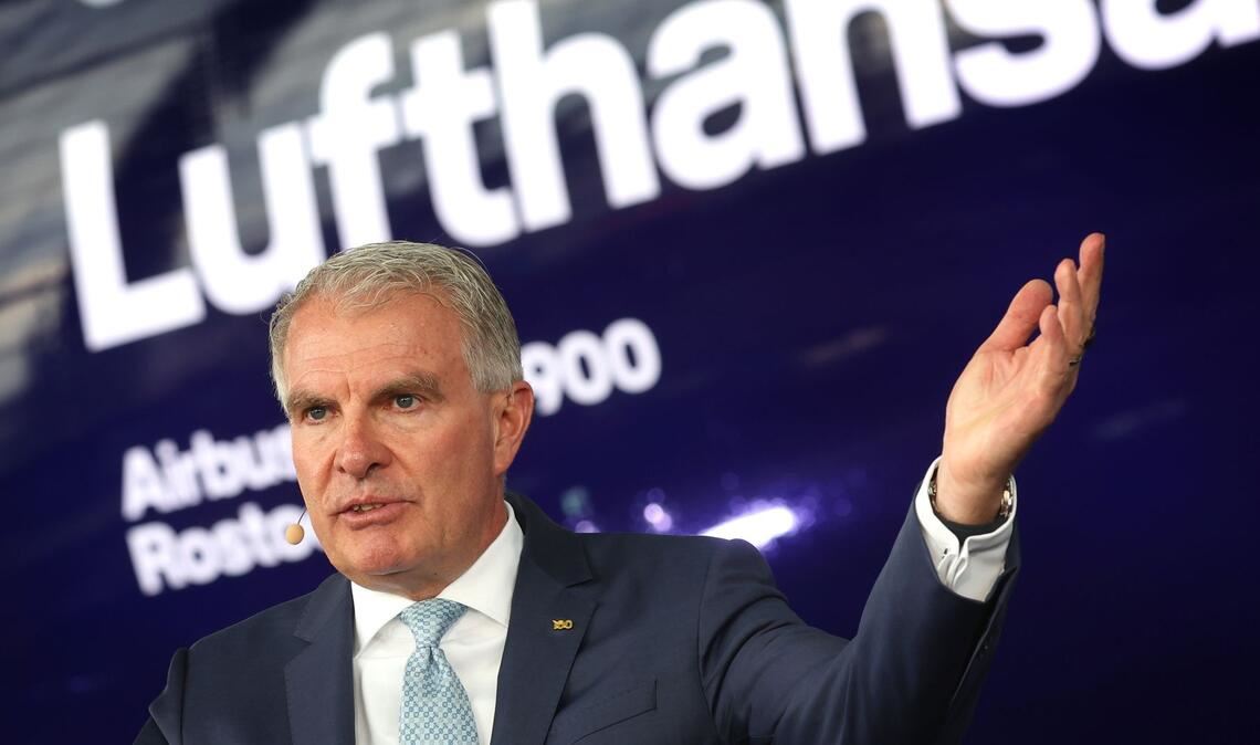 Lufthansa-Vorstandschef Carsten Spohr hat große Pläne am Münchner Flughafen.