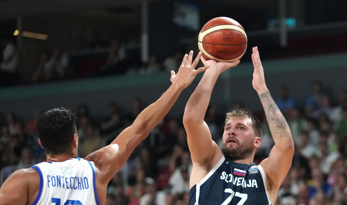 Voller Fokus auf Doncic: Basketballer mit Ziel Halbfinale Luka Doncic müssen die deutschen Basketballer in Schach halten