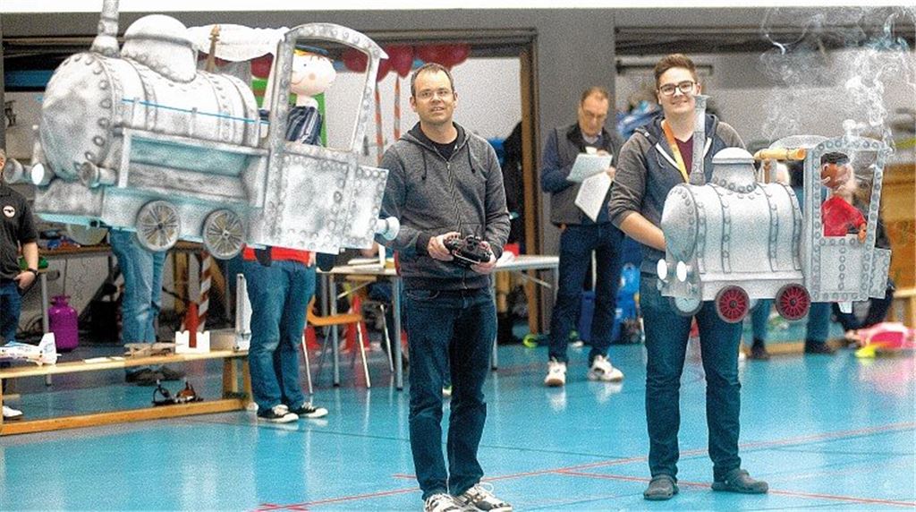 Fliegende Lokomotiven in Knittlingen