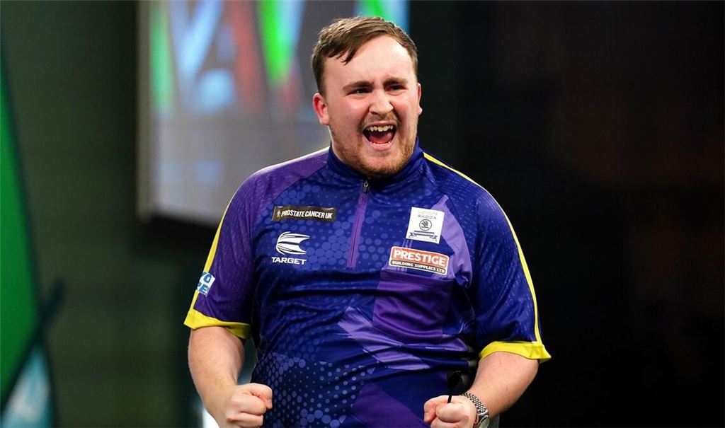 Luke Littler darf jubeln (Archivbild).