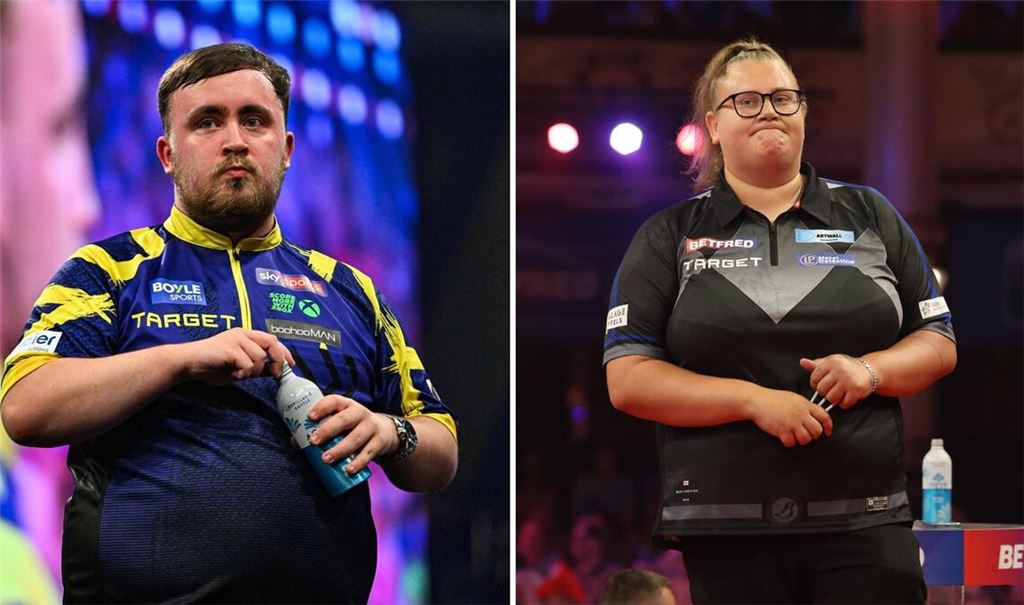 Luke Littler scheiterte im Halbfinale der Jugend-WM gegen seine Landsfrau Beau Greaves.