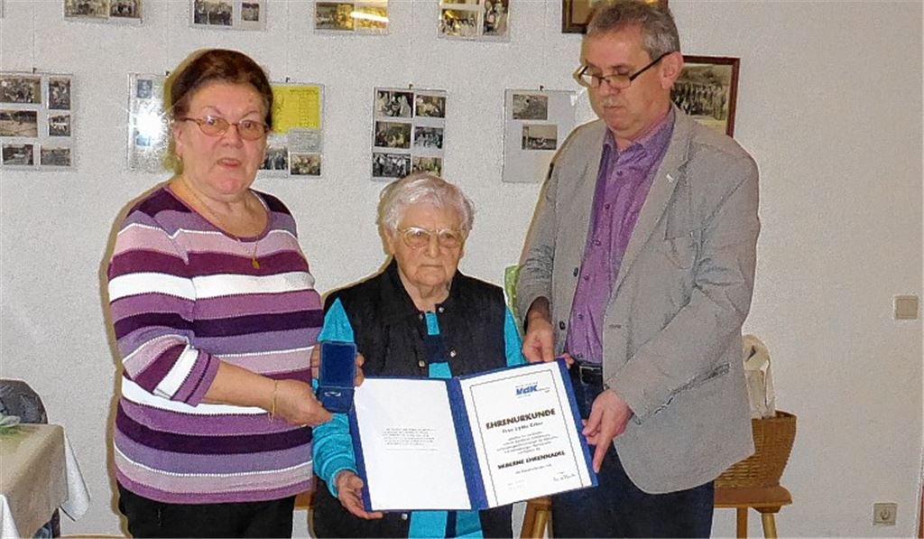 Ehrung beim VdK Maulbronn-Knittlingen
