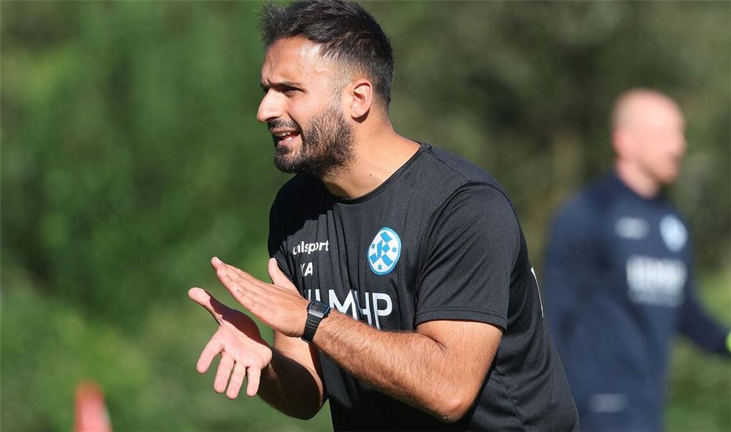 Macht Dampf im Training: Kerem Arslan.