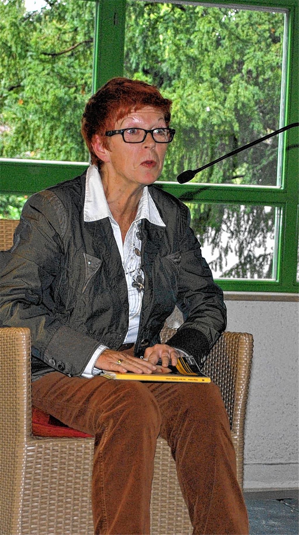 Macht Mut: Helga Rohra spricht im Mehrgenerationenhaus Mühlacker. 