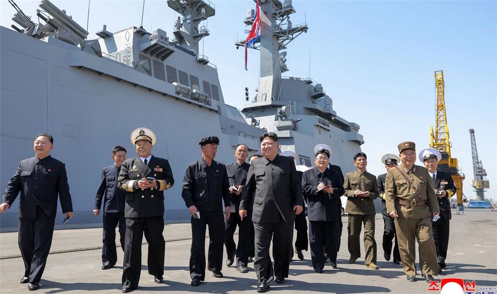 Machthaber Kim Jong Un hat dem Test persönlich beigewohnt.