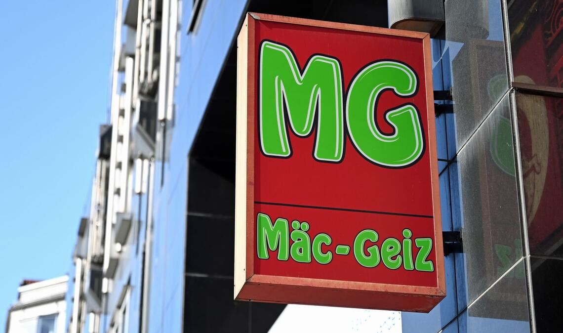 Mäc Geiz hat gut 180 Filialen in Deutschland, die meisten in Ostdeutschland.