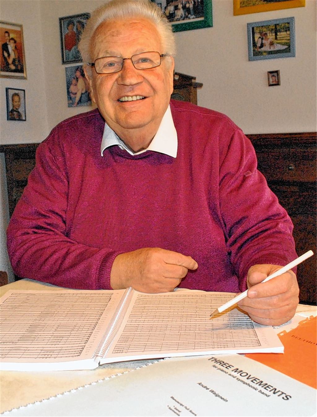 Mag keine Trampelpfade: Bruno Gießer geht auch nach 40 Jahren als Dirigent musikalisch immer wieder neue Wege.