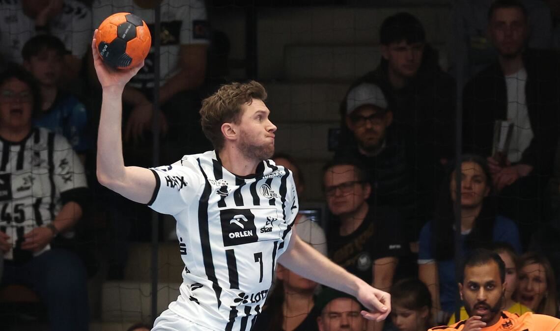 Magnus Landin startete überragend in die Partie in Göppingen.