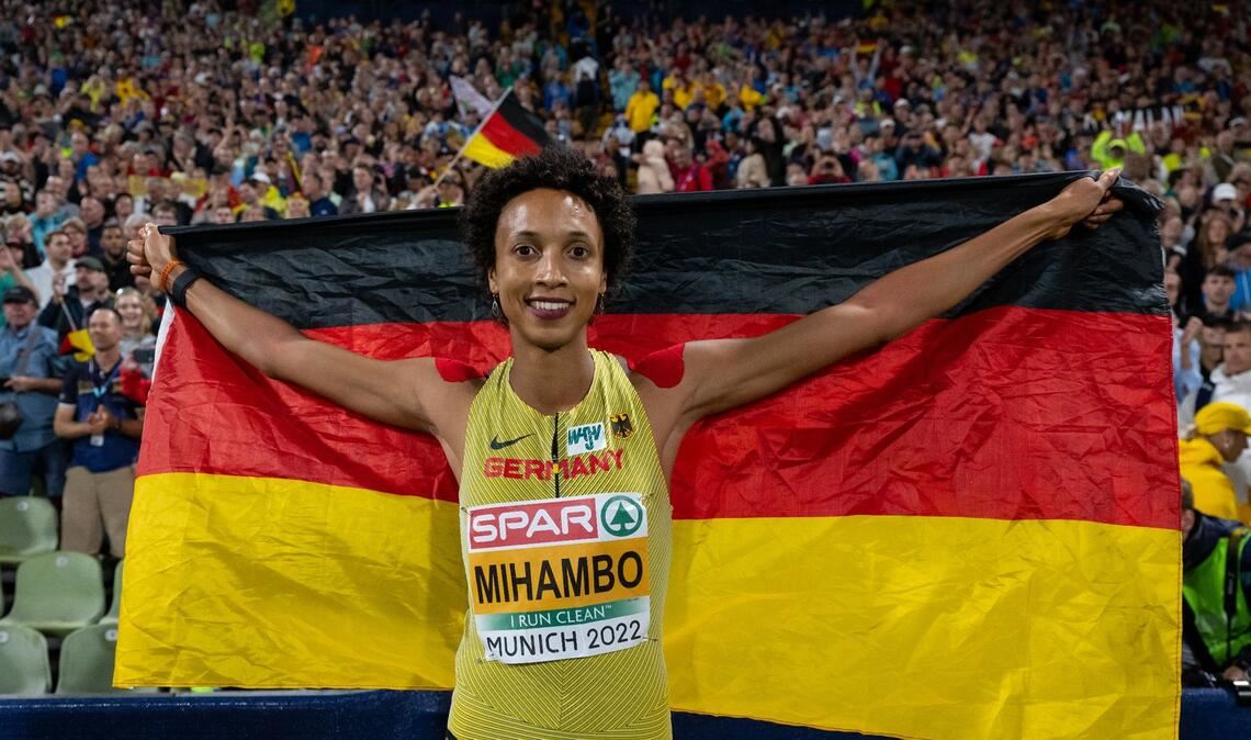 Malaika Mihambo startet in die neue Saison.