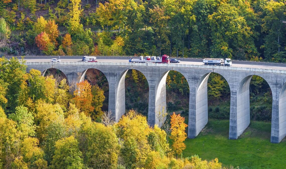 Malerisch, aber sanierungsbedürftig: Die Todsburgbrücke  bei Mühlhausen.