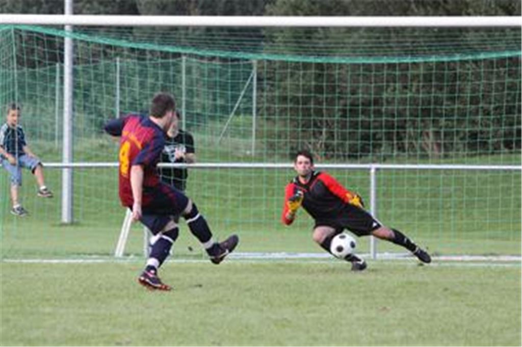 Manuel Bergtold fängt künftig beim TSV Heimsheim Bälle. 
Foto: Eigner