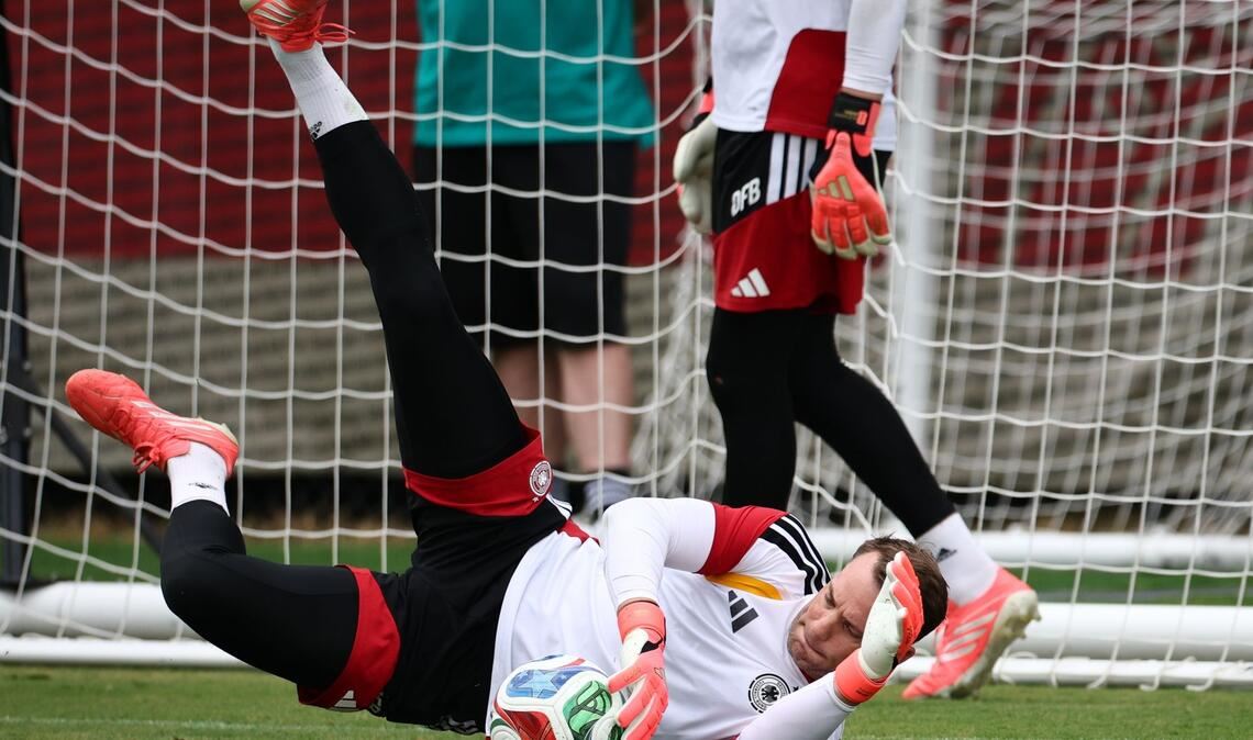 Manuel Neuer in Aktion.