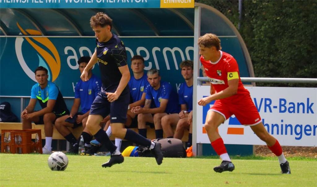 Manuel Nothacker (li.) und der TSV Ehningen haben eine weite Anreise vor sich.