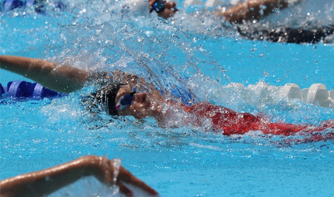 Mühlacker Schwimmer für DM qualifiziert Mara Budimlic. Fotos: privat