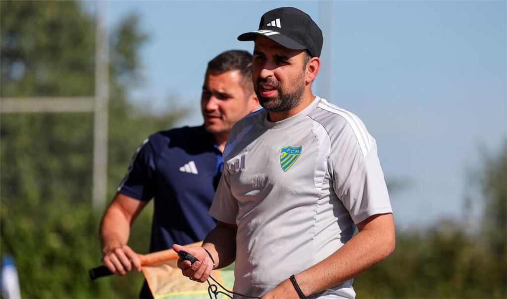 Marbachs Trainer Christos Makrigiannis schätzt die Arbeit des Pokalgegners SGV Murr.