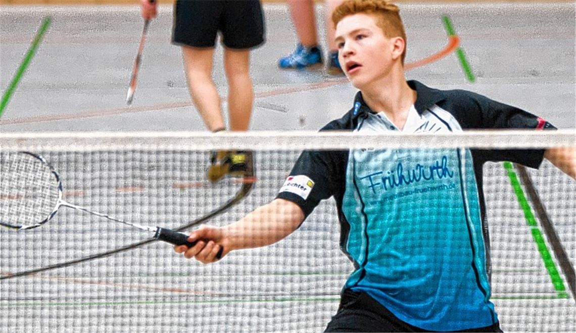 Marcel Kadura (U19) qualifiziert sich endgültig für die Landesebene. Foto: privat