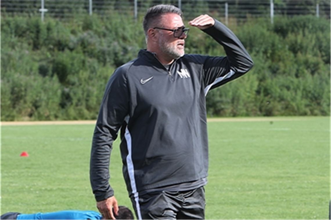 Startschuss in der Oberliga: CfR und FCN sind gefordert Marcus Wenninger ist FCN-Trainer.