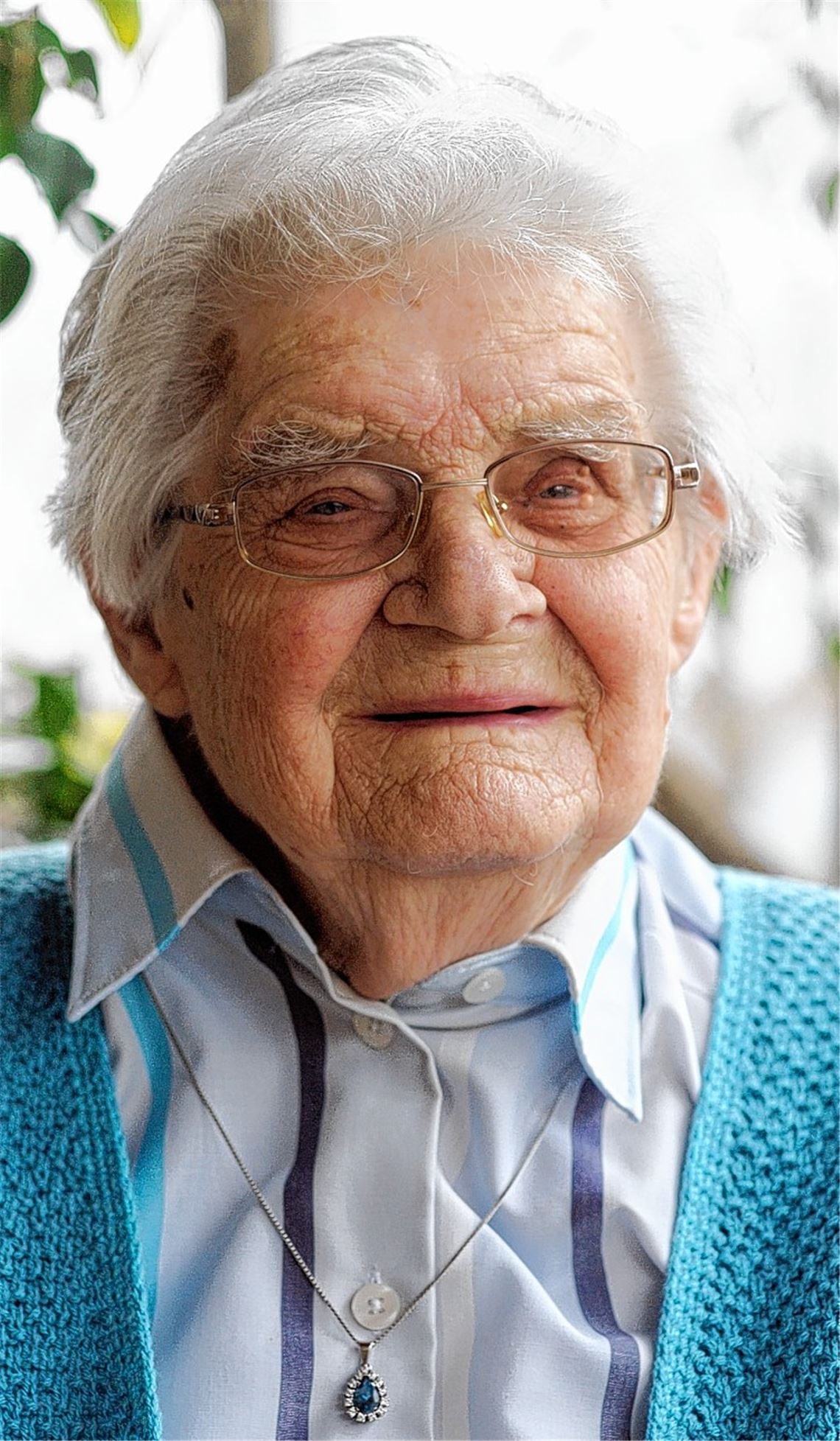 Maria Hörger feiert morgen ihren 95. Geburtstag. Foto: vh