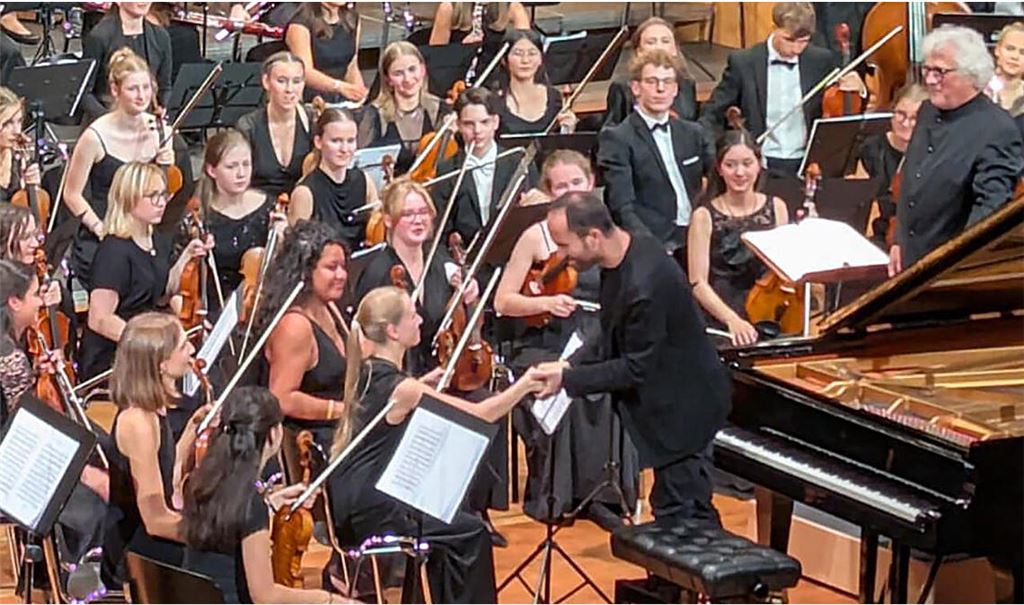 Marie Scheffel wurde als erste Geigerin für ein Konzert mit dem weltbekannten Pianisten Igor Levit ausgewählt. Foto: privat
