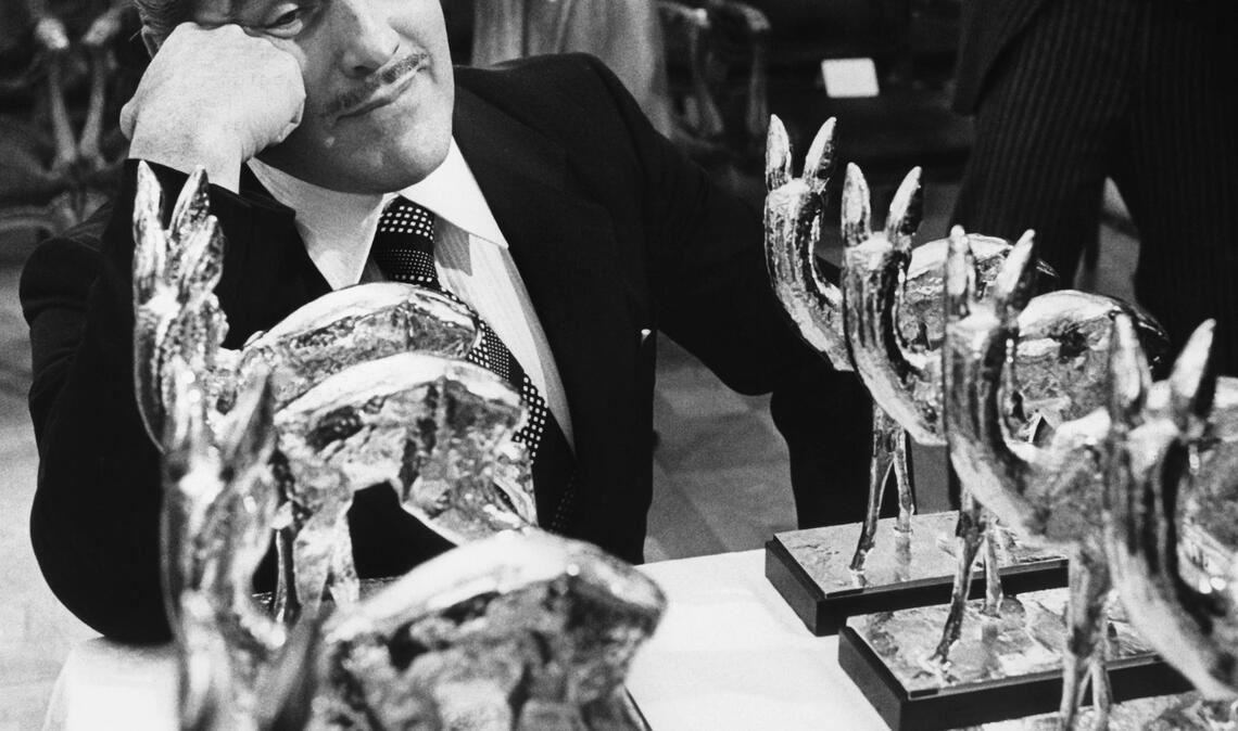 Mario Adorf am Rande der Bambi-Verleihung 1978. (Archivbild)