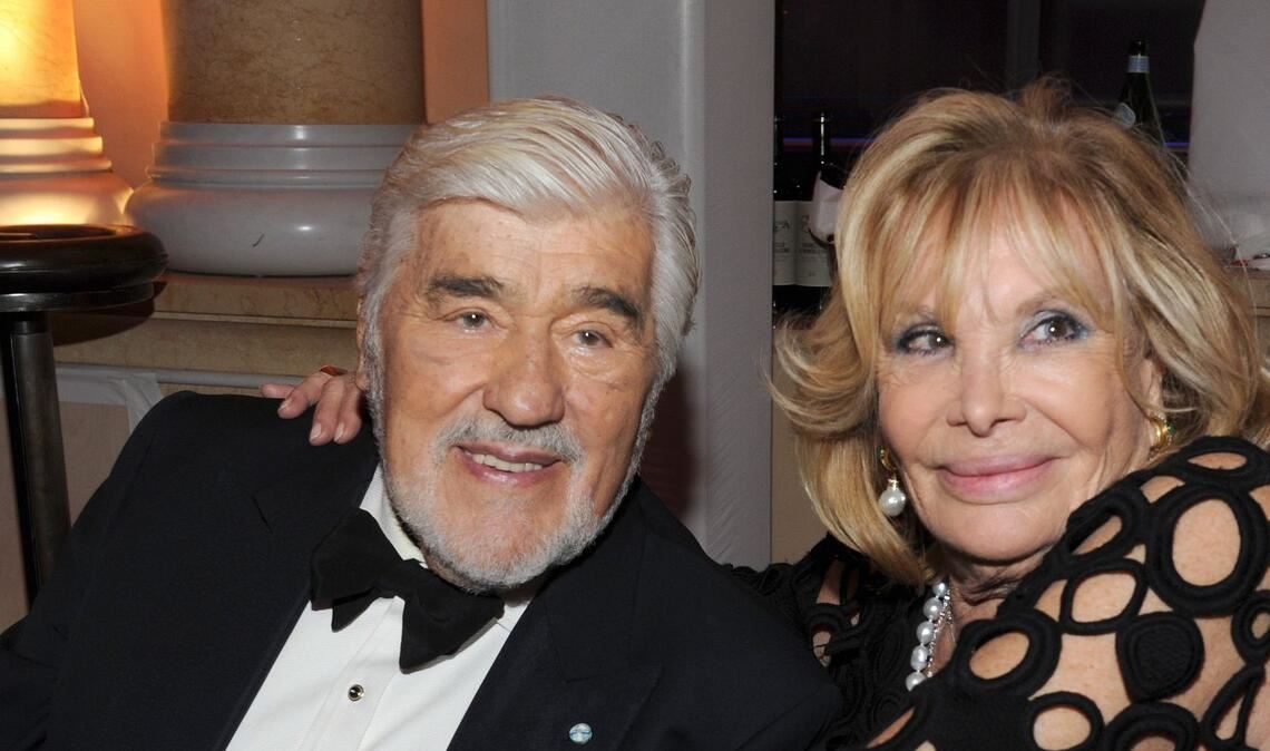 Mario Adorf mit seiner Ehefrau Monique. (Archivbild)