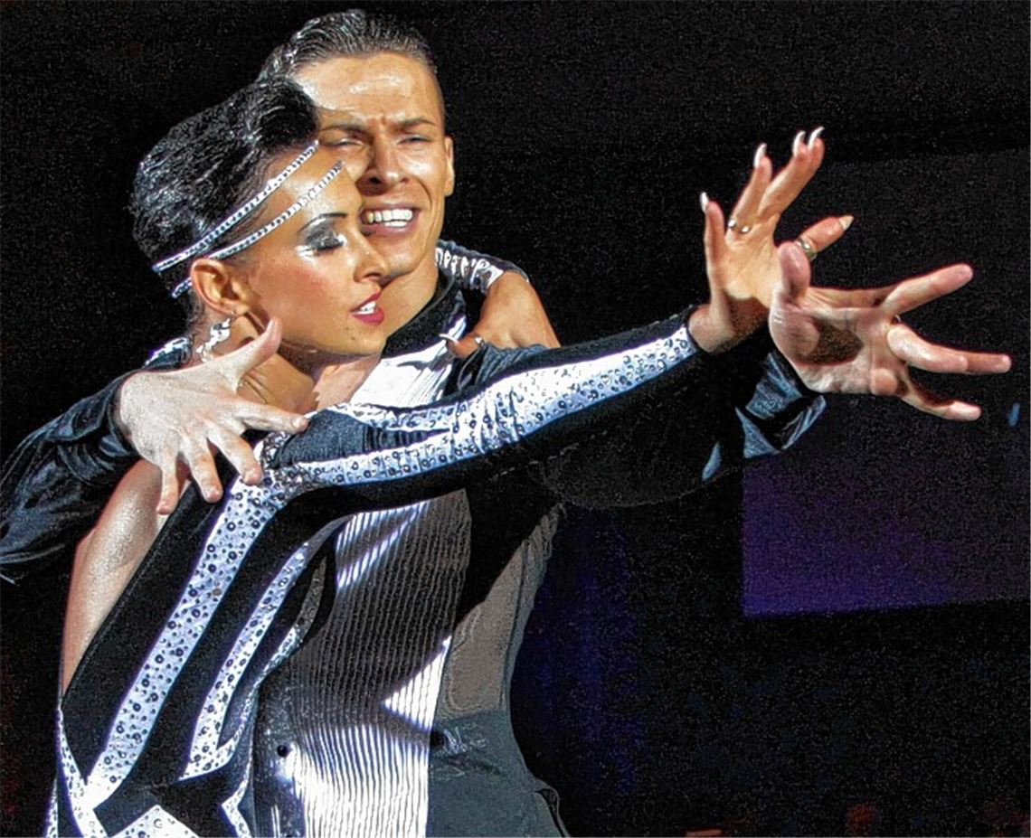 Marius Andrei Balan und Khrystyna Moshenska sind nicht nur auf dem Parkett ein Paar.