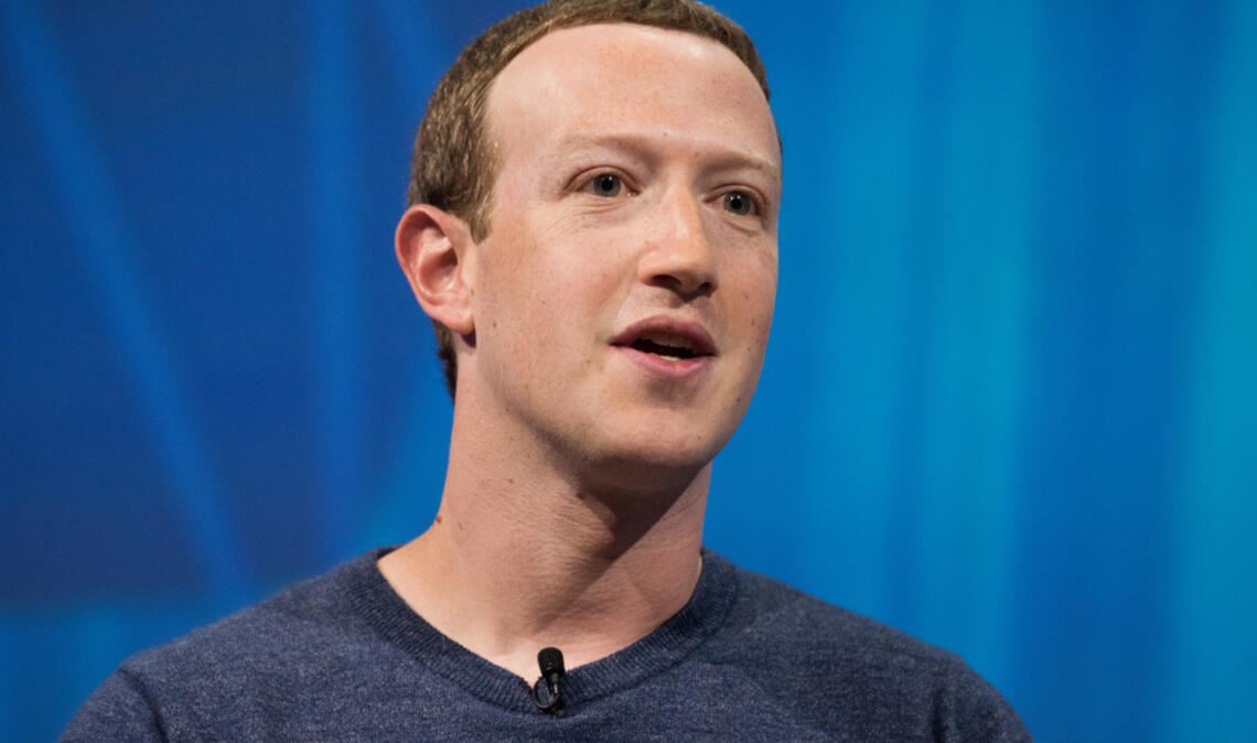 Mark Zuckerberg – Meta-Chef und Erfinder von Facebook, auf Platz drei.