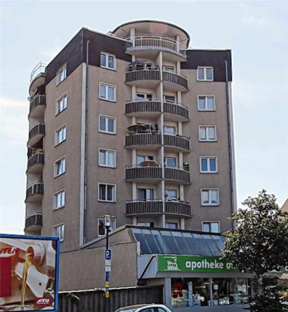 Markanter Bau hat neuen Besitzer. Foto: p