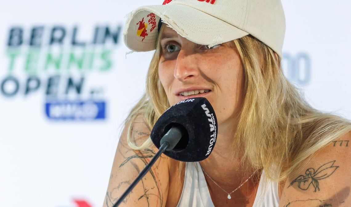 Marketa Vondrousova droht eine längere Sperre. (Archivbild)