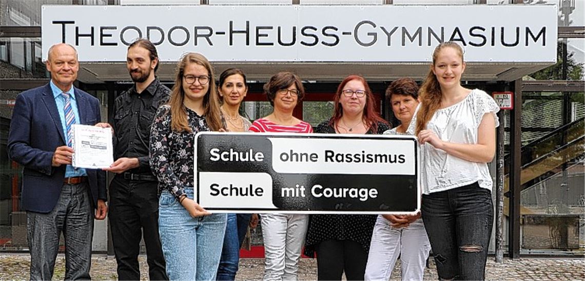 THG will eine „Schule ohne Rassismus“ sein