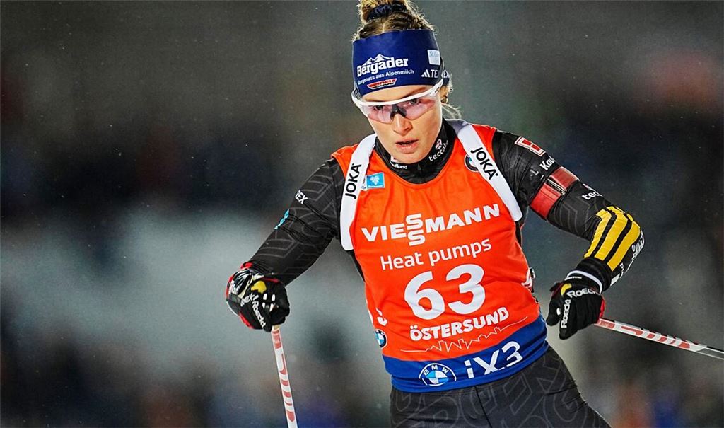 Marlene Fichtner holt ihr bestes Weltcupergebnis. (Archivbild)