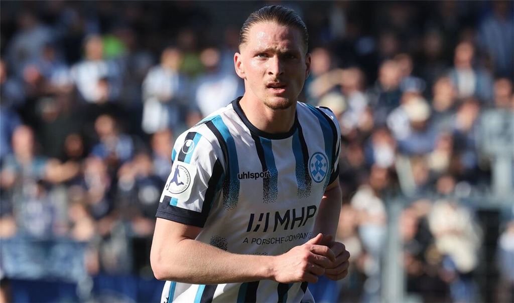 Marlon Faß und die Blauen wollen ins Pokal-Halbfinale.