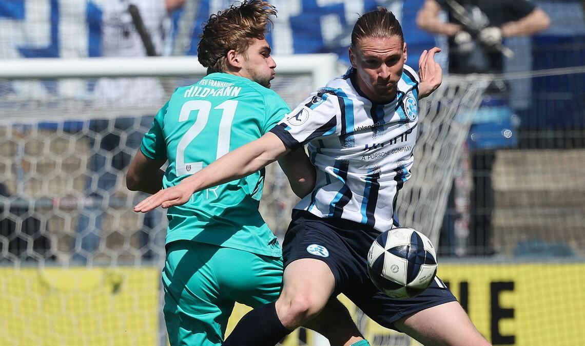 Marlon Faß und die Kickers wollen zurück in die Erfolgsspur.