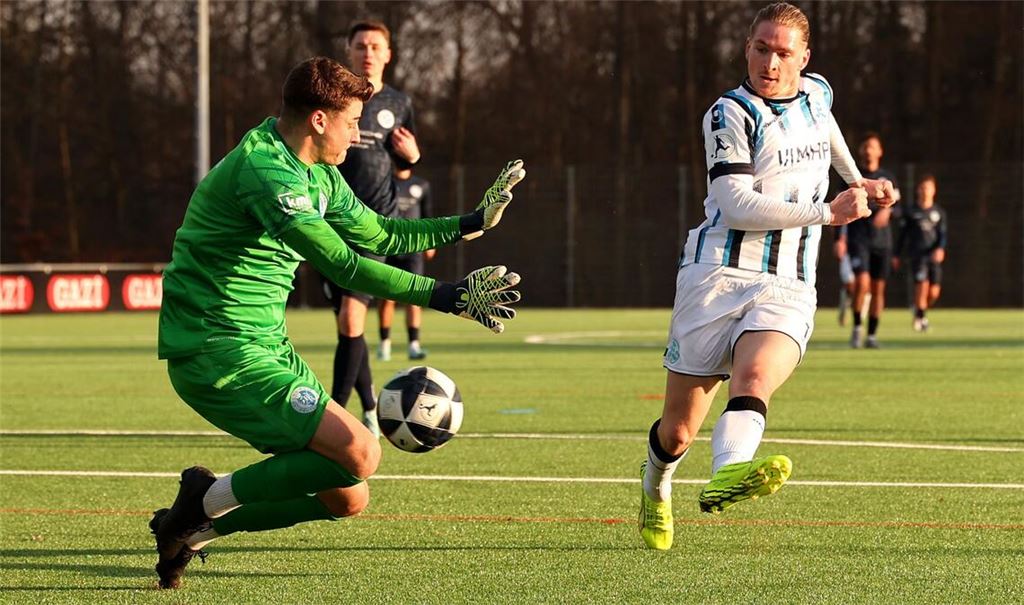 Marlon Faß wird nach seiner Verletzungspause bei der  Generalprobe in Nürnberg wieder am Ball sein können.