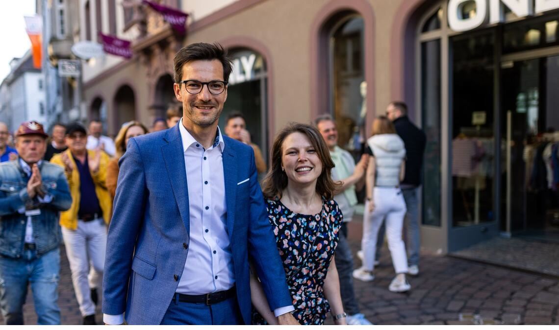 Martin Horn bleibt Oberbürgermeister in Freiburg.