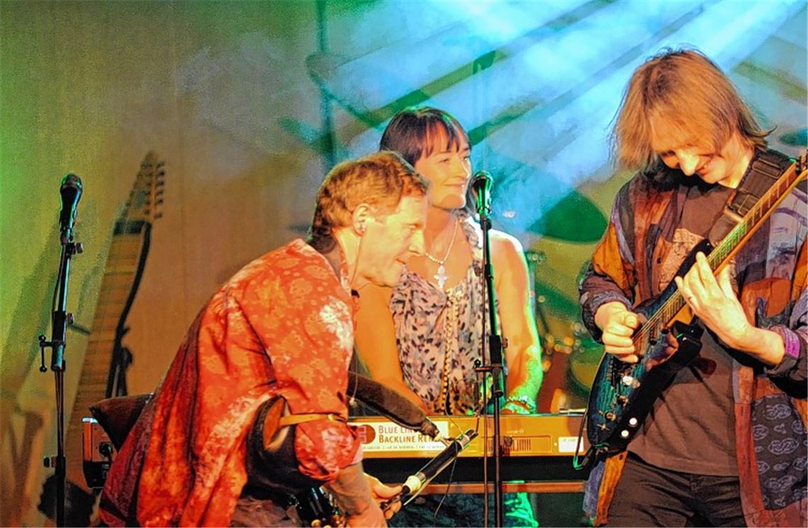 Martin Nolan, Joanne Hogg und Dave Bainbridge (v.li.).