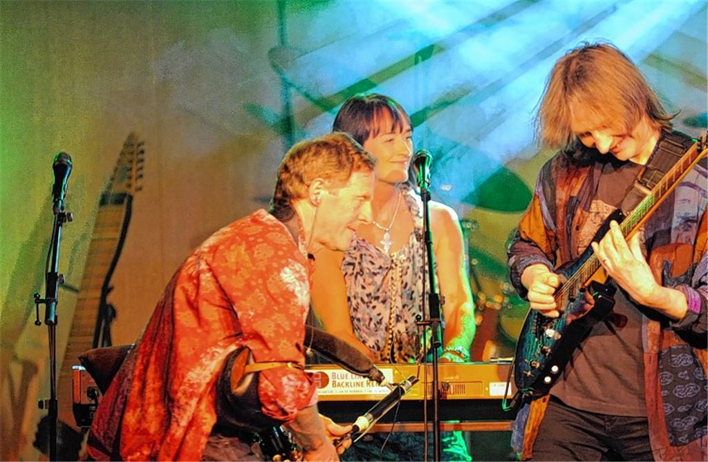 Martin Nolan, Joanne Hogg und Dave Bainbridge (v.li.).