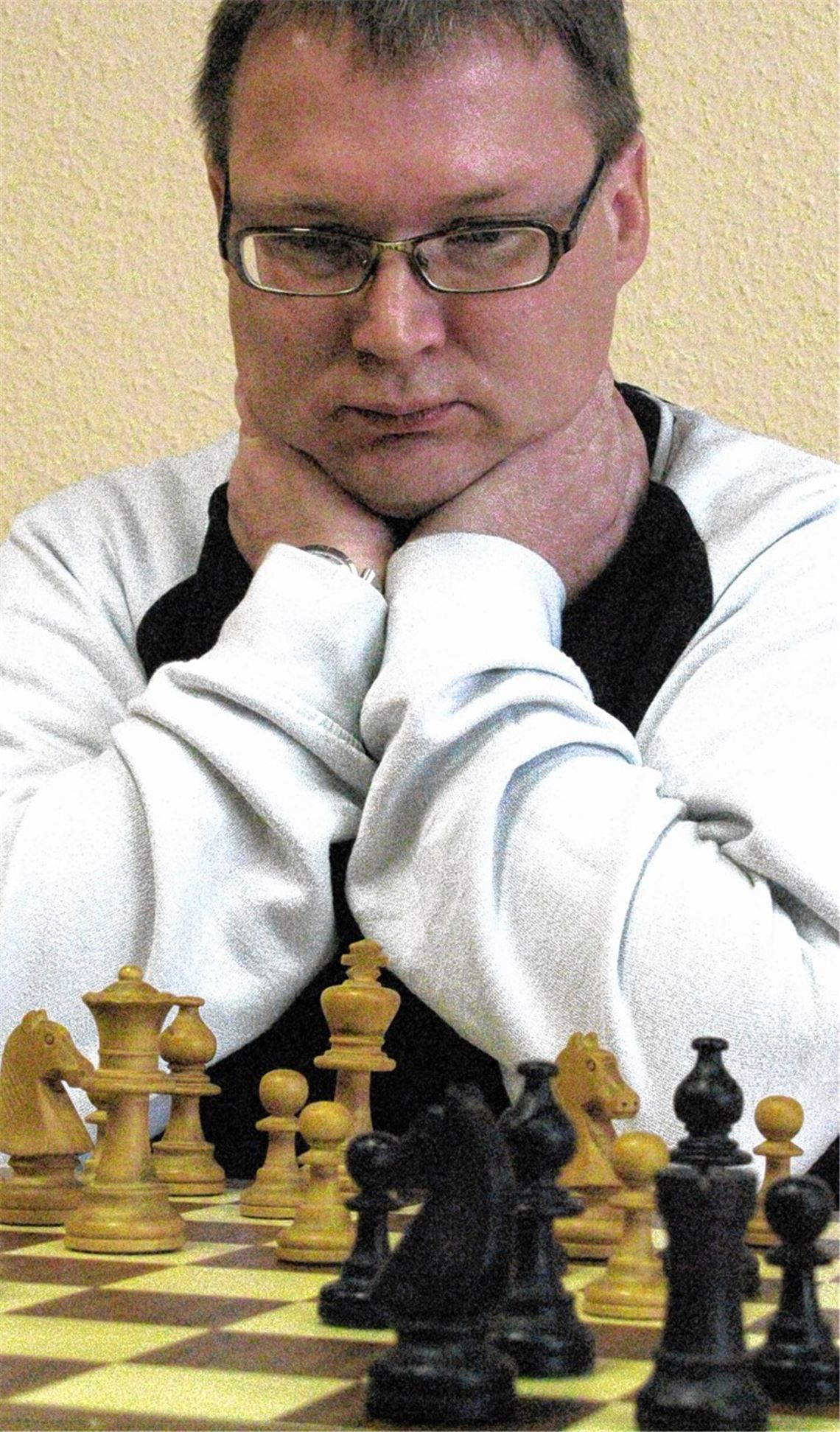 Martin Zimmermann spielt für die SF Illingen am zweiten Brett. Archivfoto: Eigner