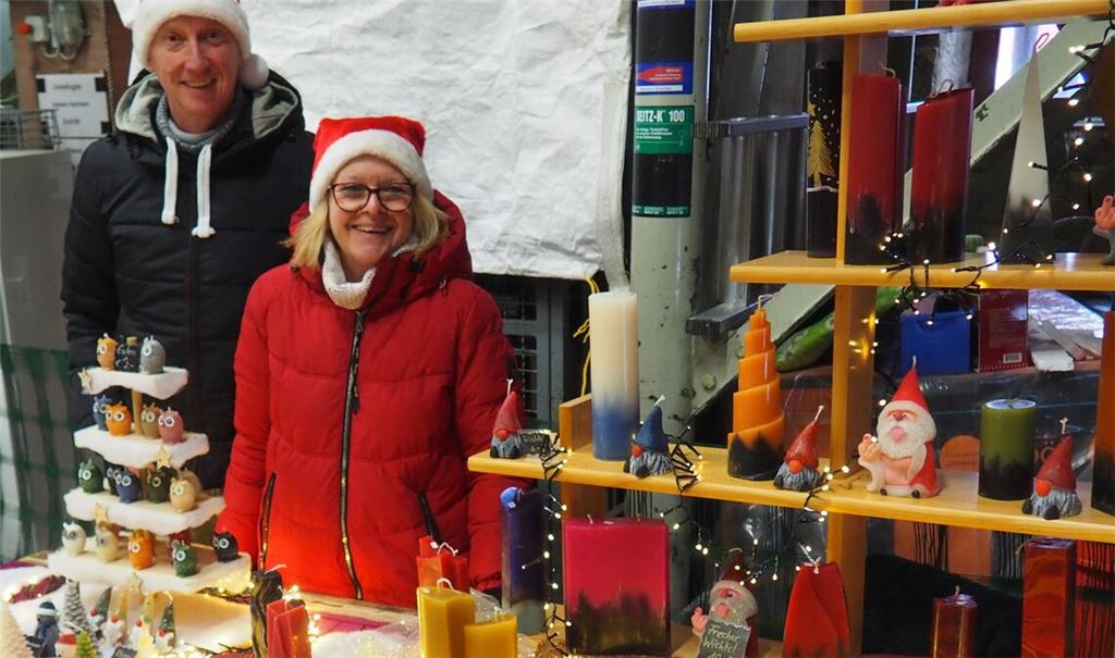 „Martinas Kerzenküche“ bietet handgemachte Kerzen in allen Variationen. Fotos: Manfred Müller