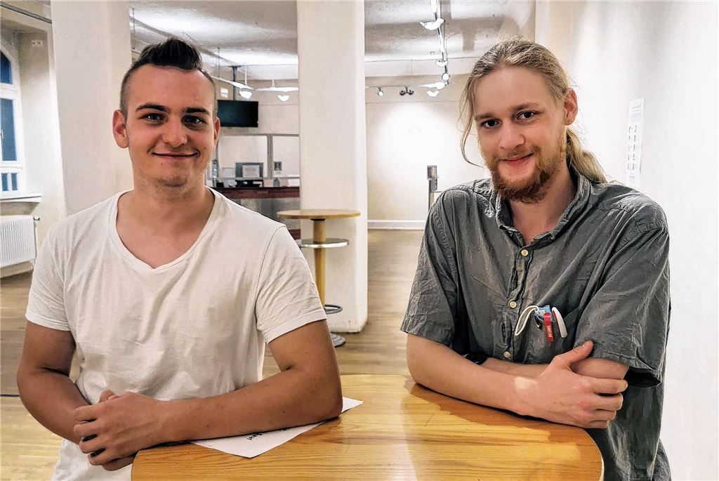 Marvin Weiss (li.) und Maurice Knaus.Beith