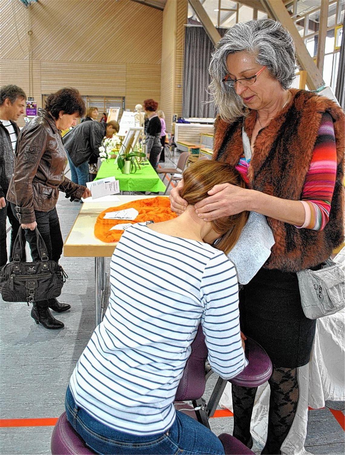 Massage bringt Energie wieder zurück.