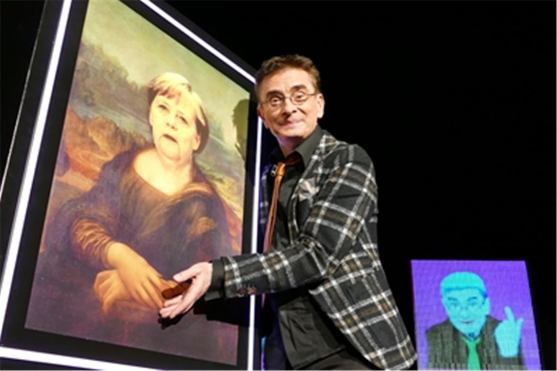 Mathias Richling im Osterfeld. Foto: Teeger