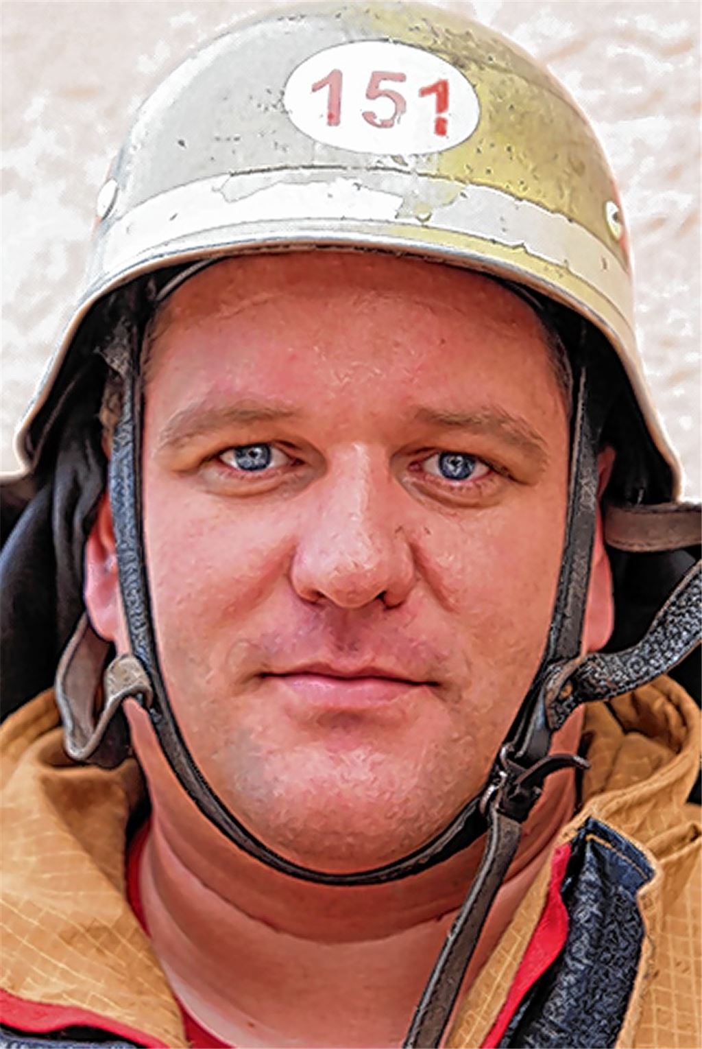 Matthias Donath ist Abteilungskommandant der Feuerwehr Mühlacker