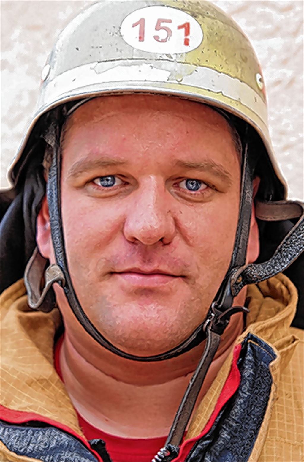 Matthias Donath ist Abteilungskommandant[[br]]der Feuerwehr[[br]]Mühlacker