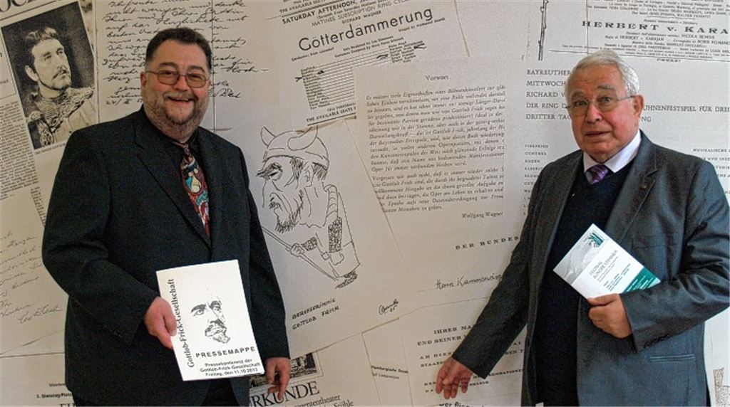 Matthias Kieselmann und Hans A. Hey (re.) freuen sich auf das Konzert am 19. Oktober.