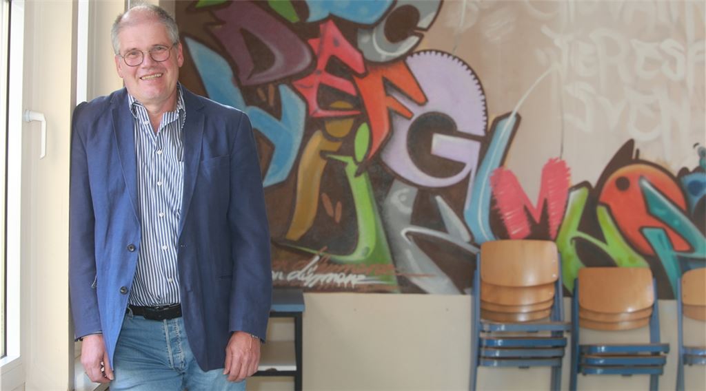 Matthias Klewar, Leiter der UvD-Schule in Dürrmenz, beherbergt unter seinem Dach aktuell eine weitere Grundschule. Foto: Disselhoff