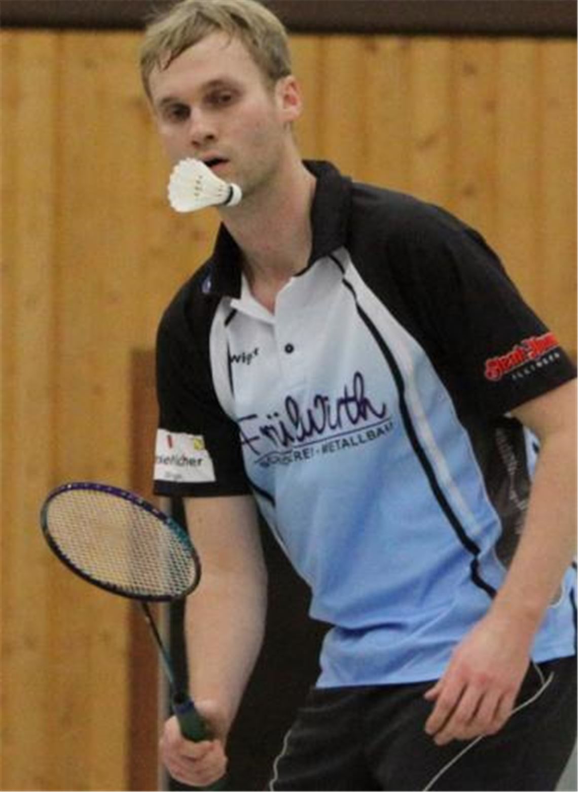 Matthias Munzig holt im letzten Einzel den entscheidenden Punkt. Archivfoto: Eigner