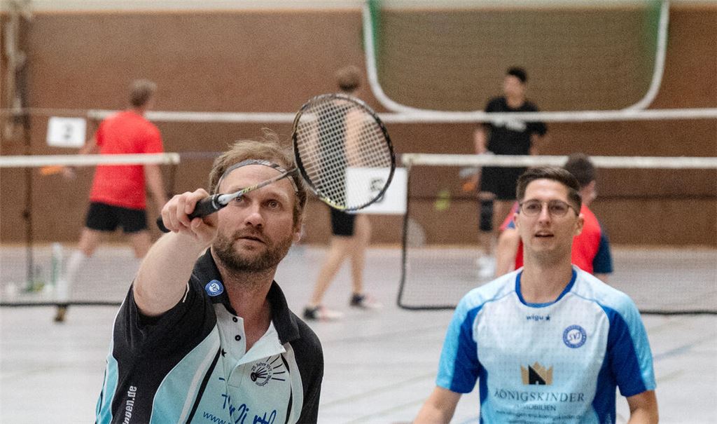 Matthias Munzig und Adrian Butschko vom SV Illingen belegen im A-Wettbewerb den 10. Platz. 