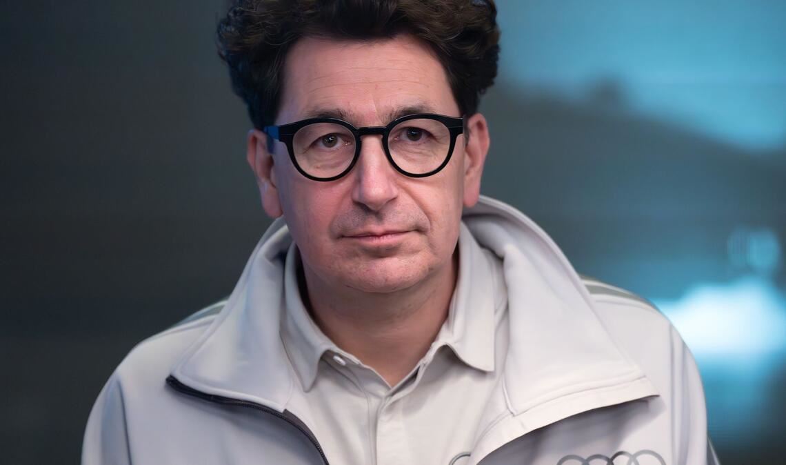 Mattia Binotto ist jetzt allein der starke Mann im Audi-Team. (Archivbild)