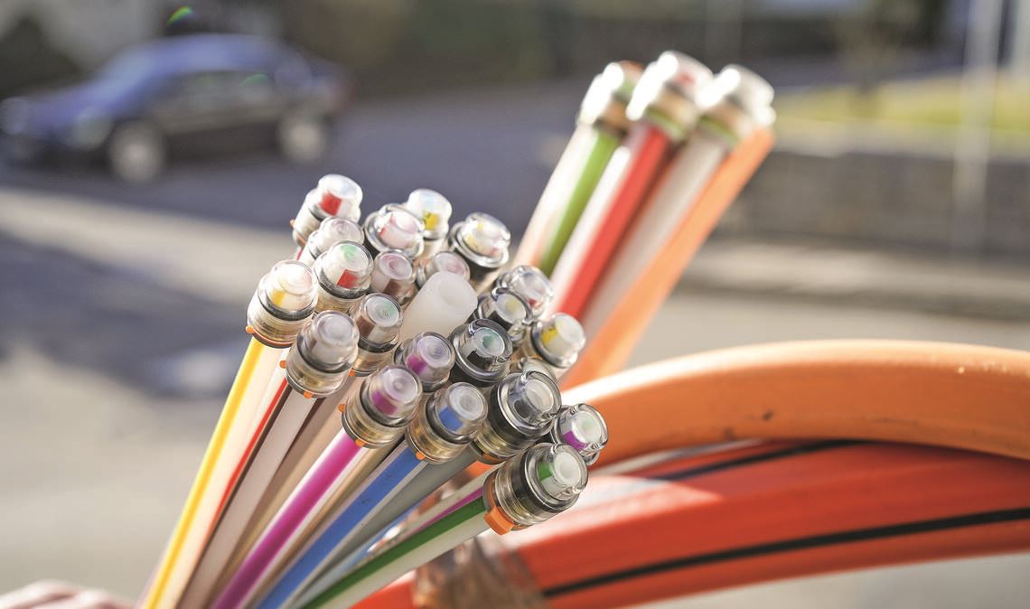 Wer schließt 2800 Haushalte an? Maulbronner Stadtverwaltung sucht einen Ausweg aus dem Glasfaser-Dilemma. Symbolfoto: Archiv/Karsten, stock.adobe.com